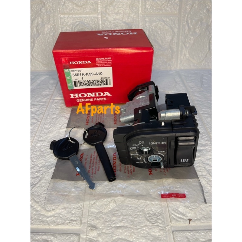 Jual Kunci Kontak Set Tombol Jok VARIO 150 Fi Led K59 VARIO 150 