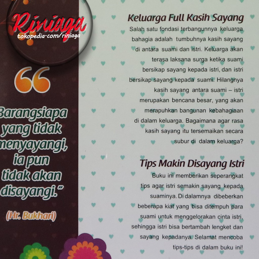 [2 Buku] Agar Istri &amp; Agar Suami Makin Sayang [ Mumtaza ] Riniaga