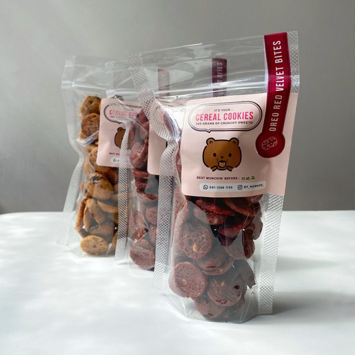 

Double Chocolate Cereal Cookies // BEST SELLER // Mini Cookies // Kue Kering