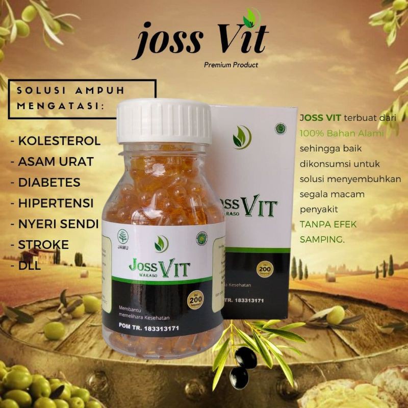 Joss Vit Habbatussauda Oil Jos Vit Propolis