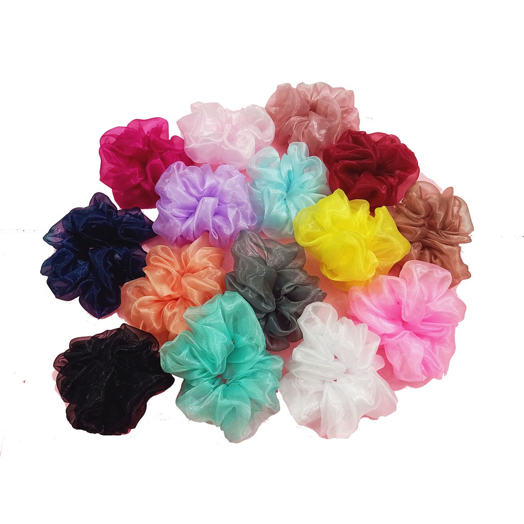 IKAT RAMBUT SCRUNCHIE HIJAB ANEKA WARNA