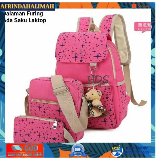 

{TERBARU} TAS RANSEL SEKOLAH KULIAH ANAK SET IN1