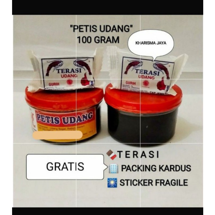 

Petis Udang Khas Cirebon 100 gram