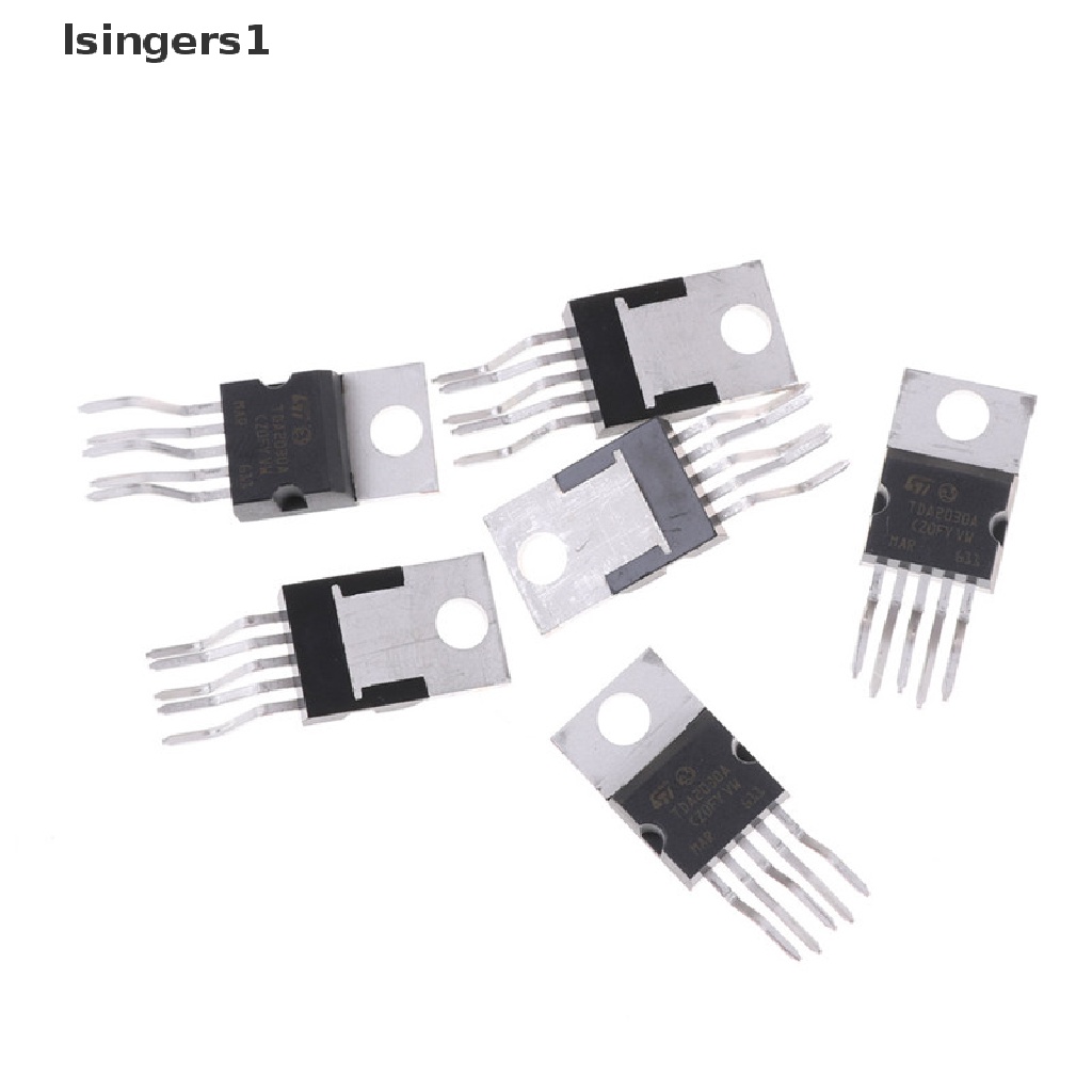 (lsingers1) 6pcs TDA2030A TO-220 18W Hi-Fi Amplifier 35W Driver Integrated Circuit