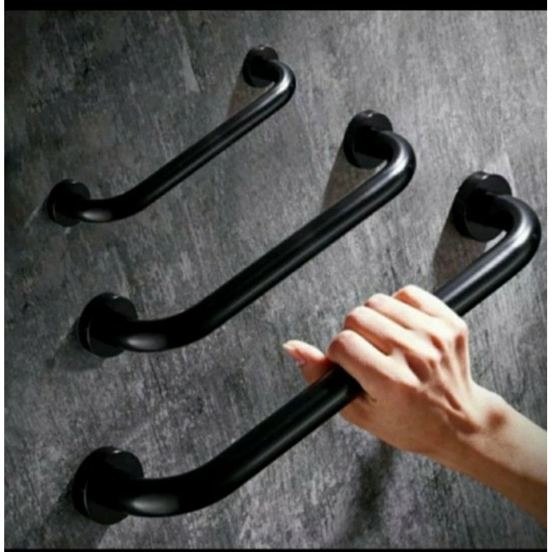 pegangan bathup 50 cm black pegangan kamar mandi