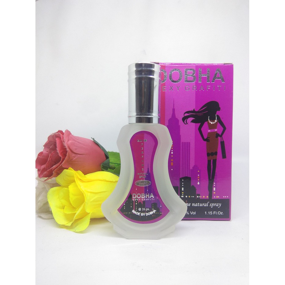 Minyak Wangi Sexy Grafiti Parfum Dobha Spray 35 ml