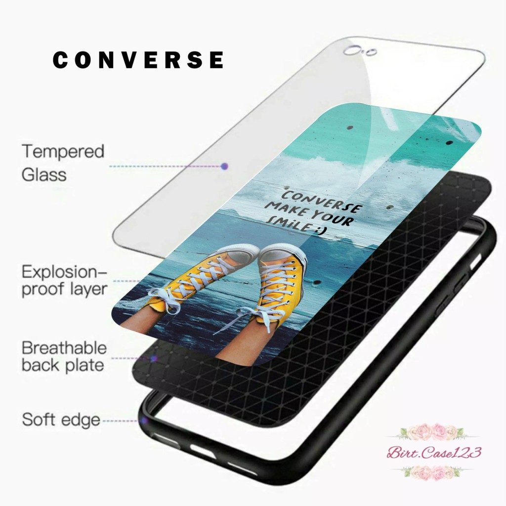 Softcase back case glass kaca SPORT Xiaomi Redmi 4A 4x 5a 5 5+ 10x cc9 a2 lite 8se 9 BC2226