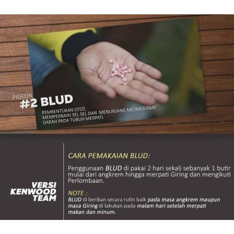 Blud Vetafarm Original 100% Untuk Menambah Sel Darah Merah Pada Merpati