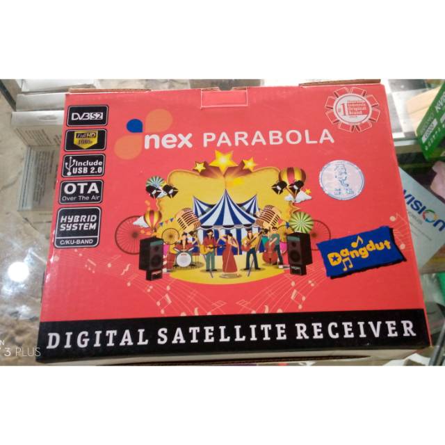 Receiver nex Parabola merah