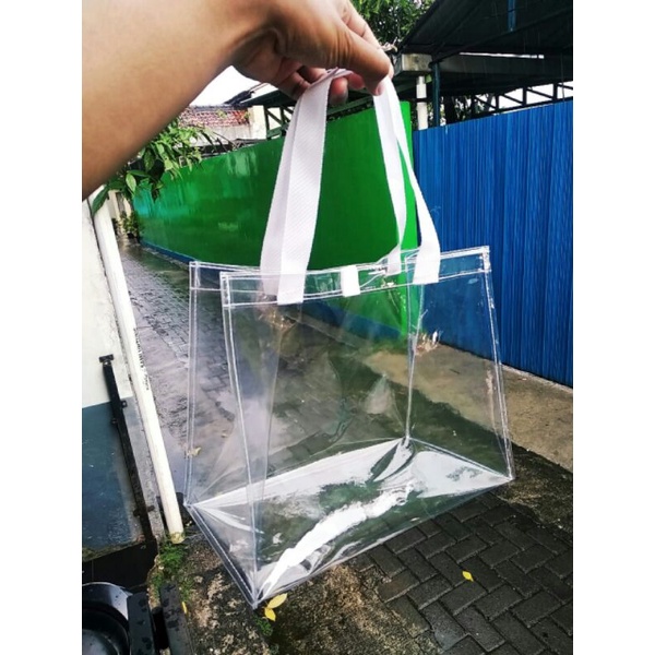 

Tas Mika Bening Transparan Murah (Ready Stok) PEGANGAN BISBAN