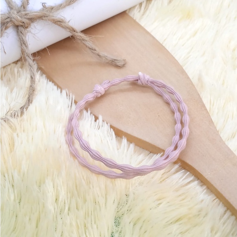 Gelang Twist Tali Elastis Padi Bisa Buat Ikat Rambut