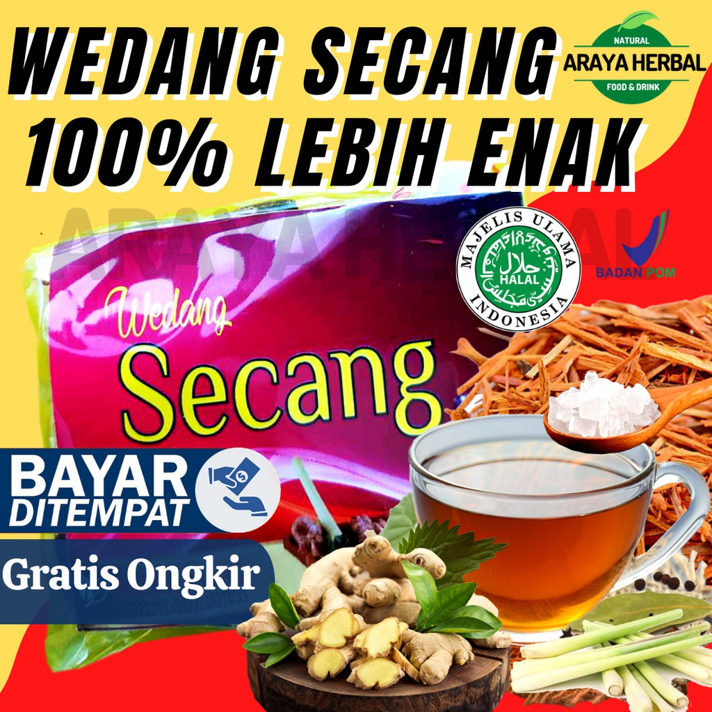 

Secang Wedang Jahe Herbal Jamu Kondang Food