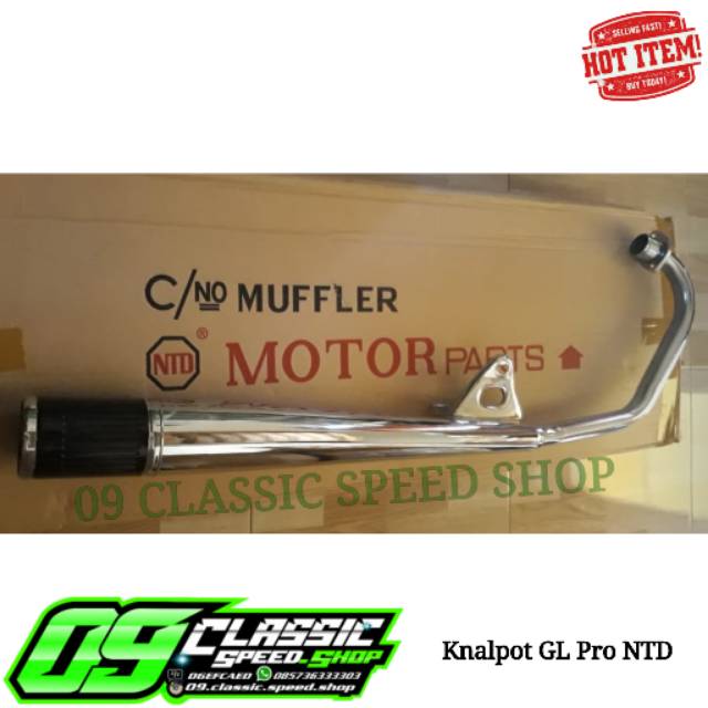 Knalpot GL Pro neotech original NTD