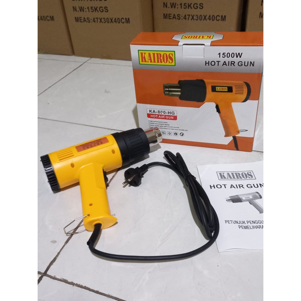 NEW PROMO H&amp;L Hot Gun / Hot Air Gun / Heat Gun Hijau / Pemanas Skotlet / Heat Gun PISTOL PEMANAS