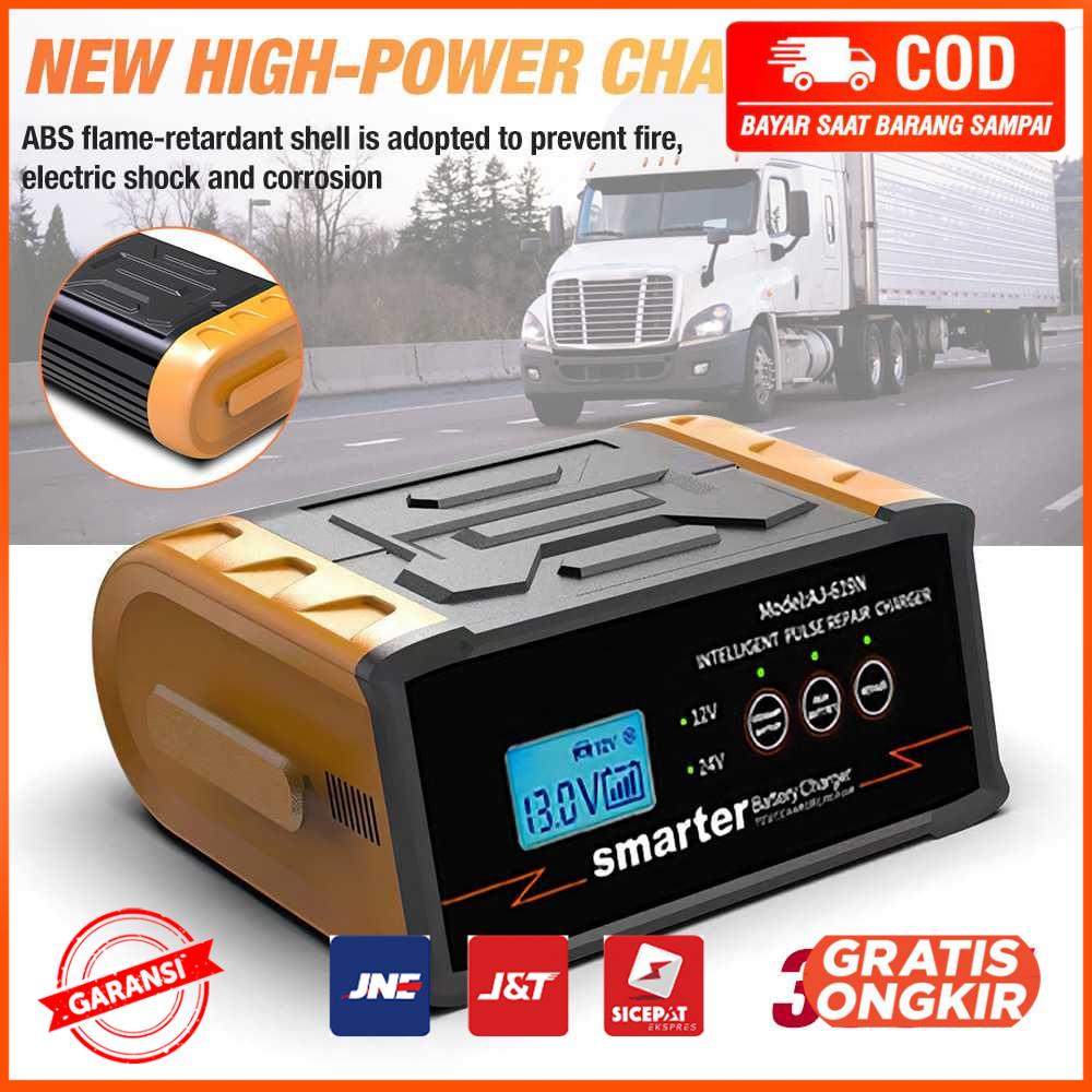 Charger Aki Mobil Lead Acid 300W 12V 24V