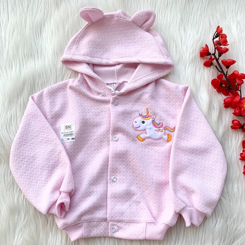 Jaket lokal warna anak cewek cowok bayi laki ada resleting lucu kekinian murah bestseller fashion -jak