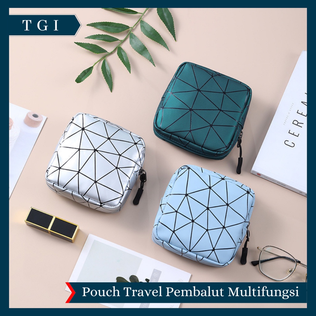 TGI - DOMPET KECIL PEMBALUT | POUCH TRAVEL | DOMPET TEMPAT PENYIMPANAN PEMBALUT WANITA POUCH MAKEUP PREMIUM | POUCH TRAVEL SERBAGUNA | POUCH PEMBALUT | POUCH MAKEUP | POUCH SERBAGUNA | POUCH MULTIFUNGSI | ORGANIZER TRAVEL