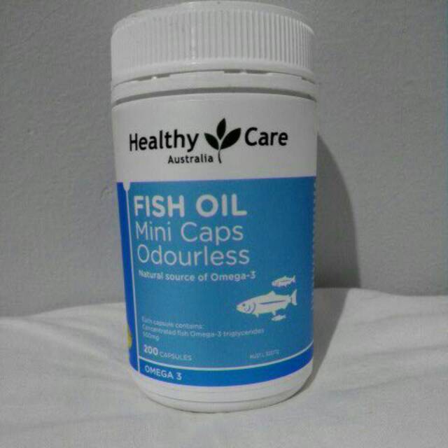 Healthy Care Fish Oil Odourless 200 capsules