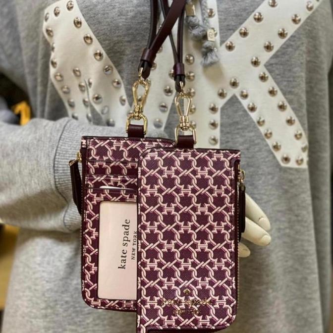 

name tag holder kate spade link card case original