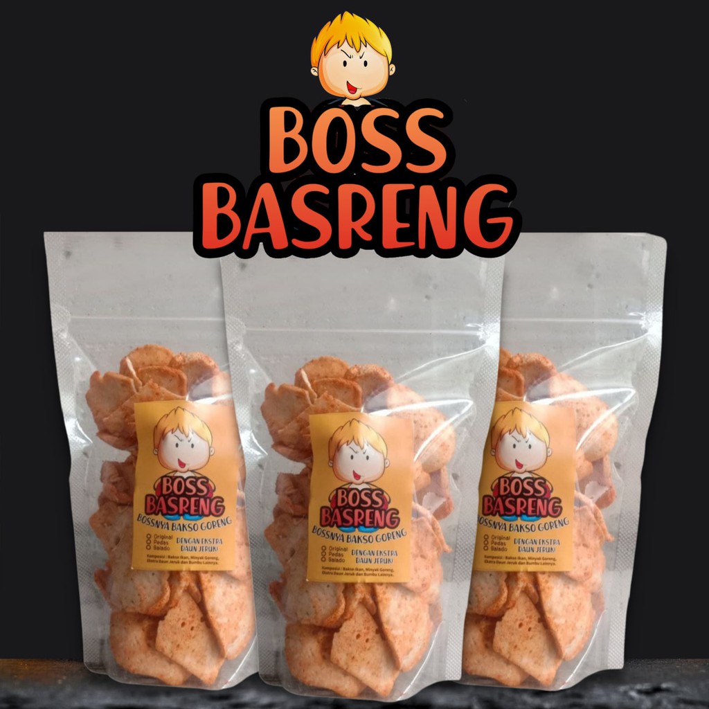 

BOSS BASRENG. Bakso goreng home made. 500g, berat 500 gram