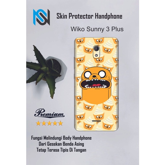 2pcs Garskin HP Wiko Sunny 3 plus Motif jh - Custom motif via chat