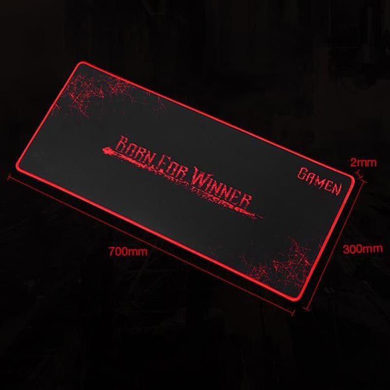 Gaming Mousepad Gamen GP-XL Black Mouse pad 70x30 cm