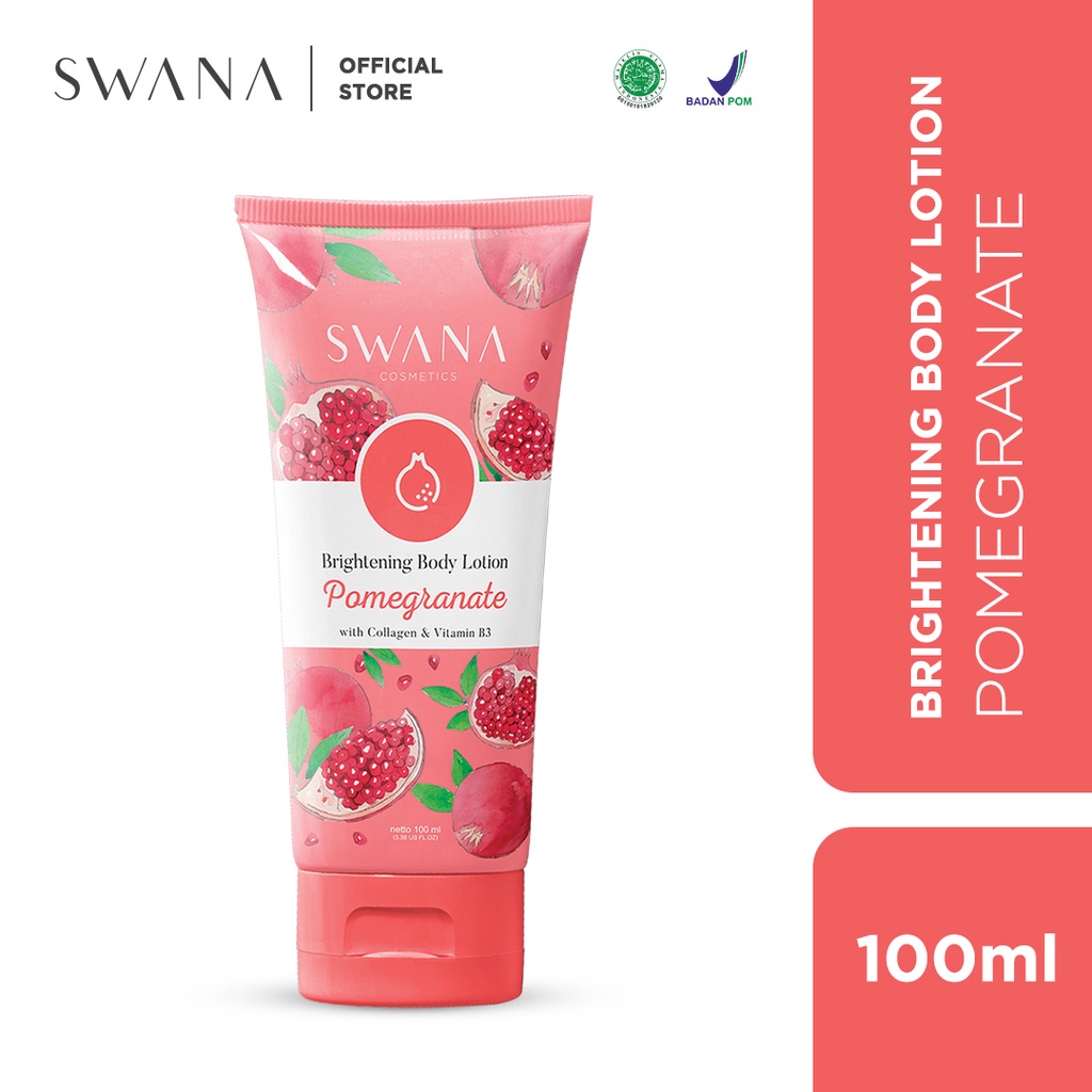 ⭐️ Beauty Expert ⭐️ SWANA Brightening Body Lotion 100ml - Swana Lotion Pomegranate Peach