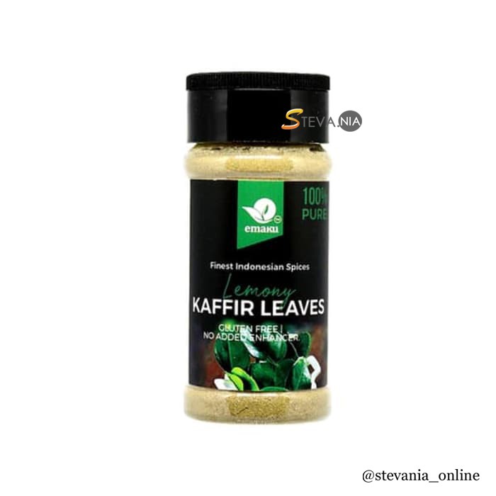 

Emaku Spices Lemony Kaffir Leaves (Daun Jeruk) 60GR