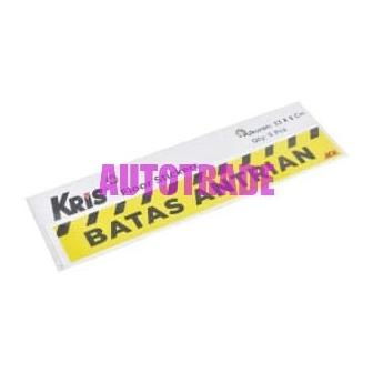 

KRIS SET FLOOR STICKER SIGN LABEL STIKER LANTAI BATAS ANTRIAN 5 PCS