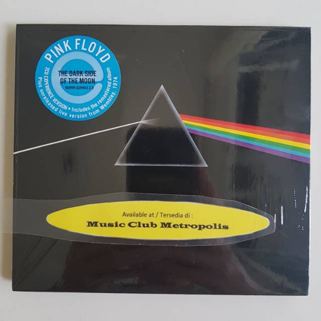 CD PINK FLOYD - THE DARK SIDE OF THE MOON ISI 2DISC EXPERIENCE VERSION 2011 IMPORTED
