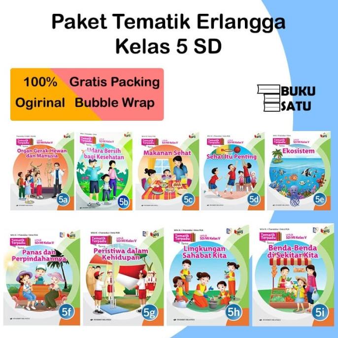 

Buku Tematik Erlangga Kelas 5 Paket 1 Tahun 9 Buku 2013 Revisi Star Seller Termurah