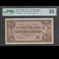 Uang  25 Gulden Coen PMG 25 Tahun 1925.