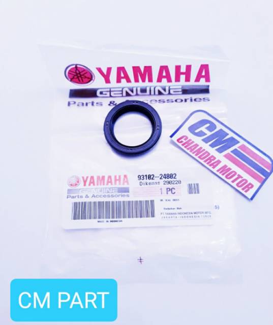 seal sil kruk as kiri aerox 155 lexi 125 asli YGP YAMAHA 93102-24802