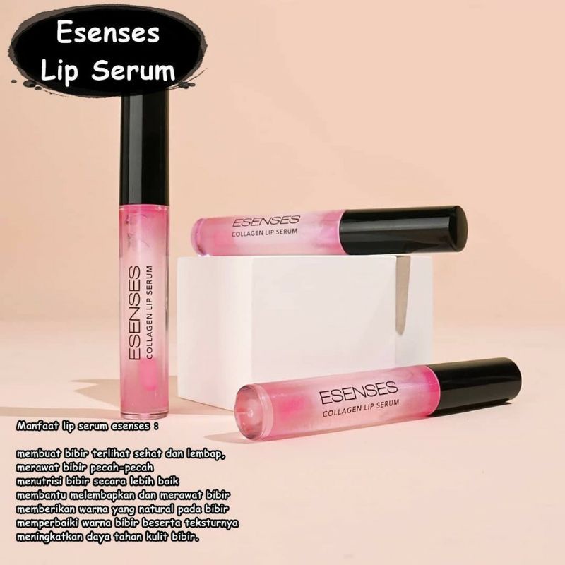 Esenses  Lip Collagen / Lip Serum Pelembab Bibir Lip Gloss
