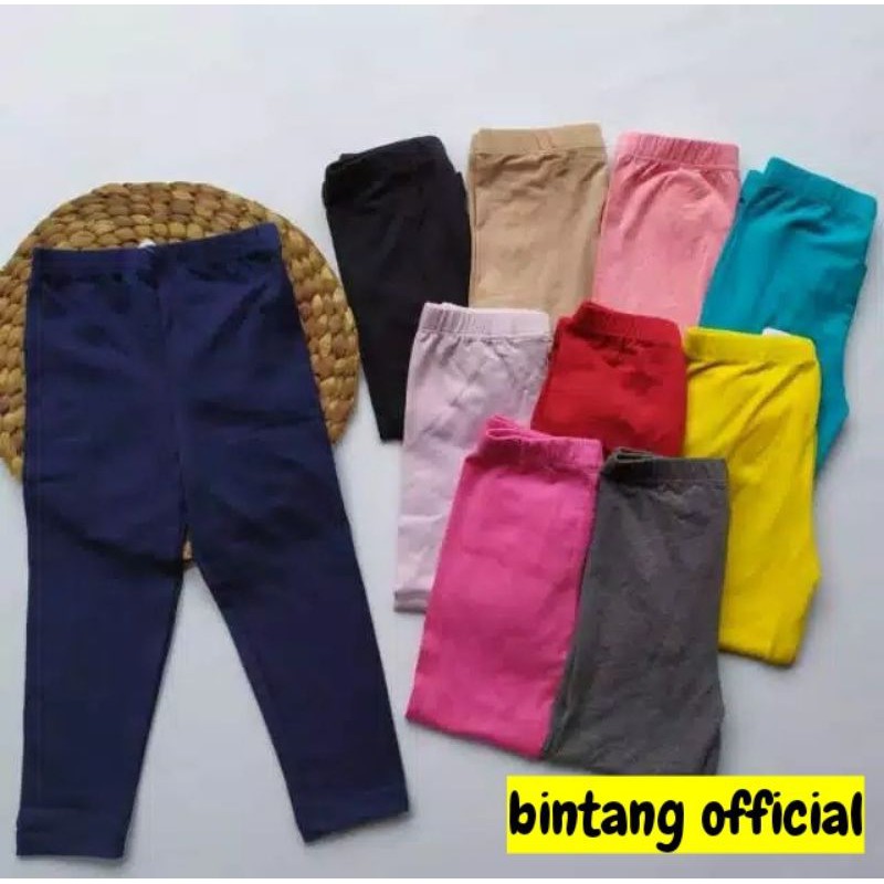 Legging Anak Polos 1 s/d 3 th BISA PILIH WARNA