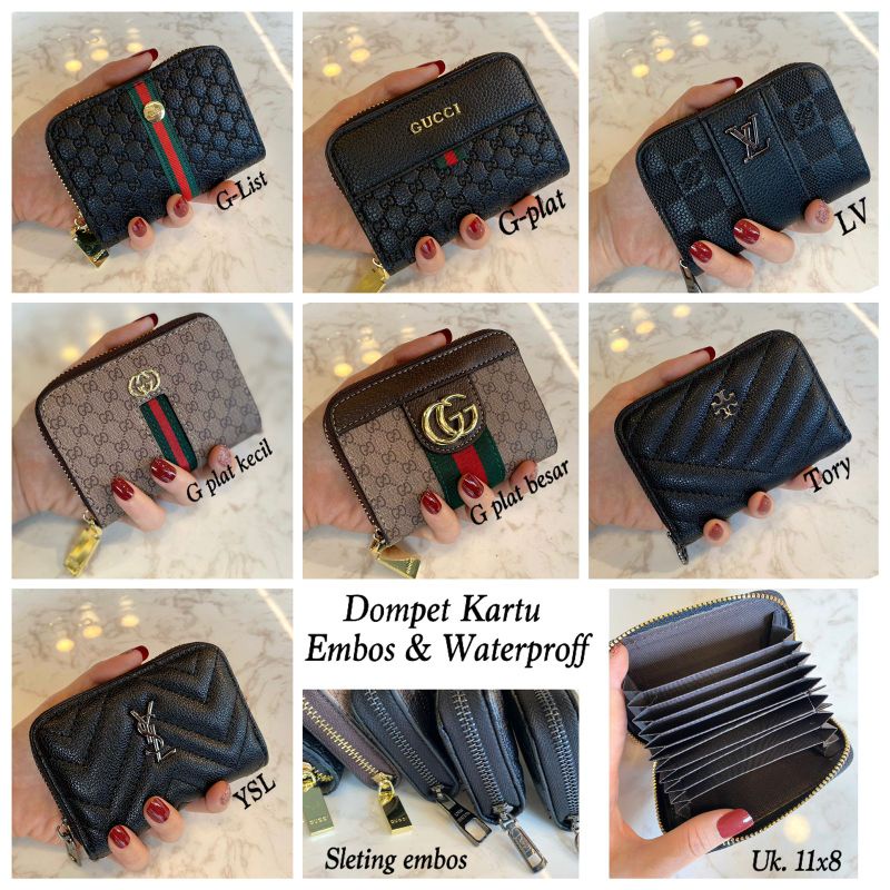 Dompet kartu COACH/ dompet kartu kulit / dompet kartu import murah / dompet kartu mini