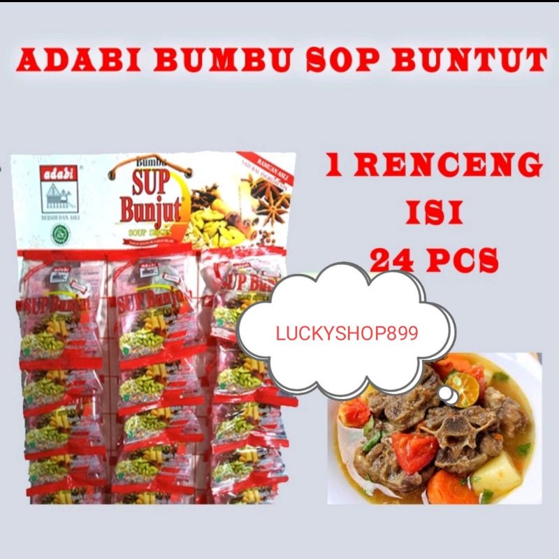 

SUP BUNJUT ADABI 8 GR X 24 PCS