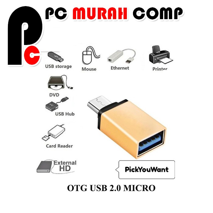 OTG Type C Tepsi to USB Port / OTG Plug Connector / OTG Type C