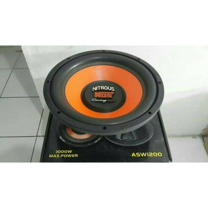 SPEAKER 12 INCH SUBWOOFER ADS ASW1200 1000 WATT DOUBLE COIL