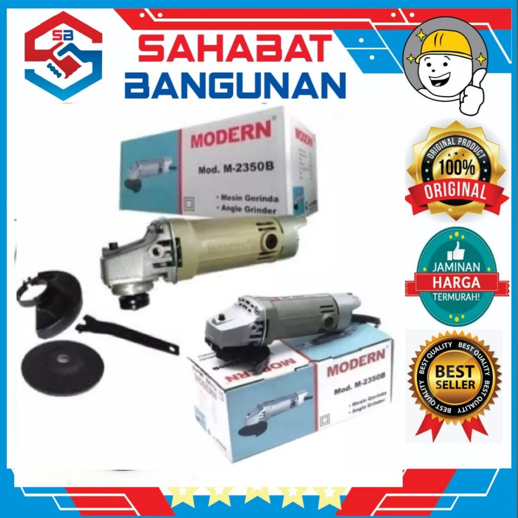 MESIN GERINDA MODERN M2350B - MESIN GERINDA TANGAN MODERN M2350B - MESIN GURINDA MODERN M2350B - GER
