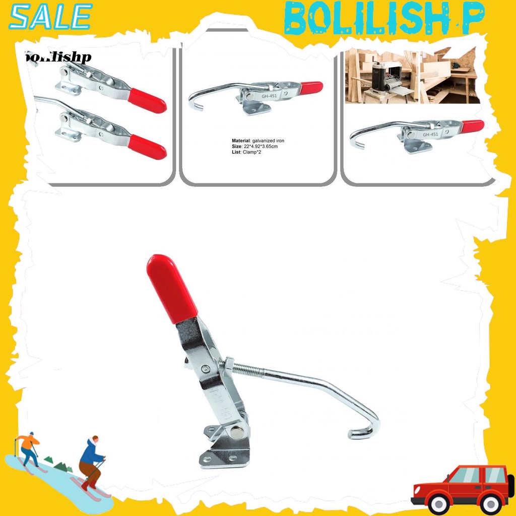 Bolilishp J Hook Toggle Clamp Tipe J Tahan Lama Untuk Konstruksi