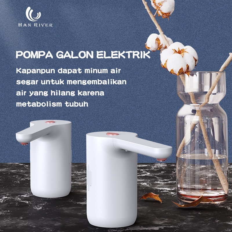 Dispenser air galon pompa galon listrik dengan pengisian USB