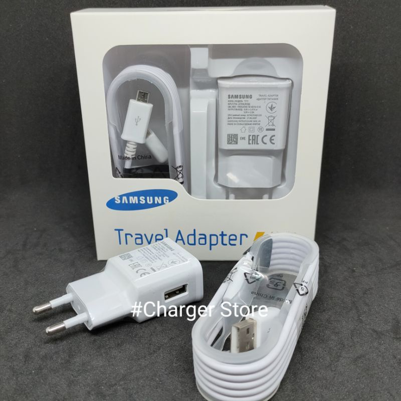 Charger Samsung Fast Charging Micro USB Batok Samsung Ukir Dan Plus Tulang Kabel