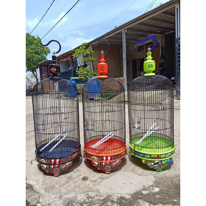 Tebok Ebod pvc decal+sangkar Lb