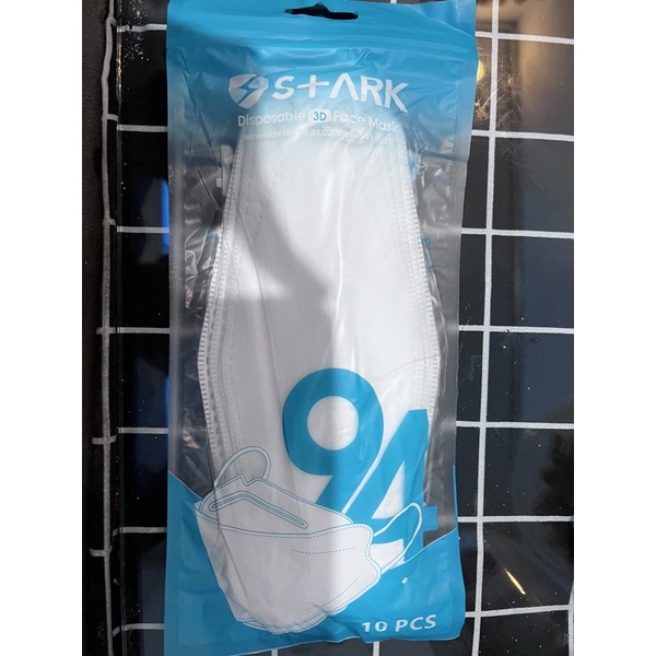 Masker KF94  STARK Disposable 3D Face Mask isi 10pcs