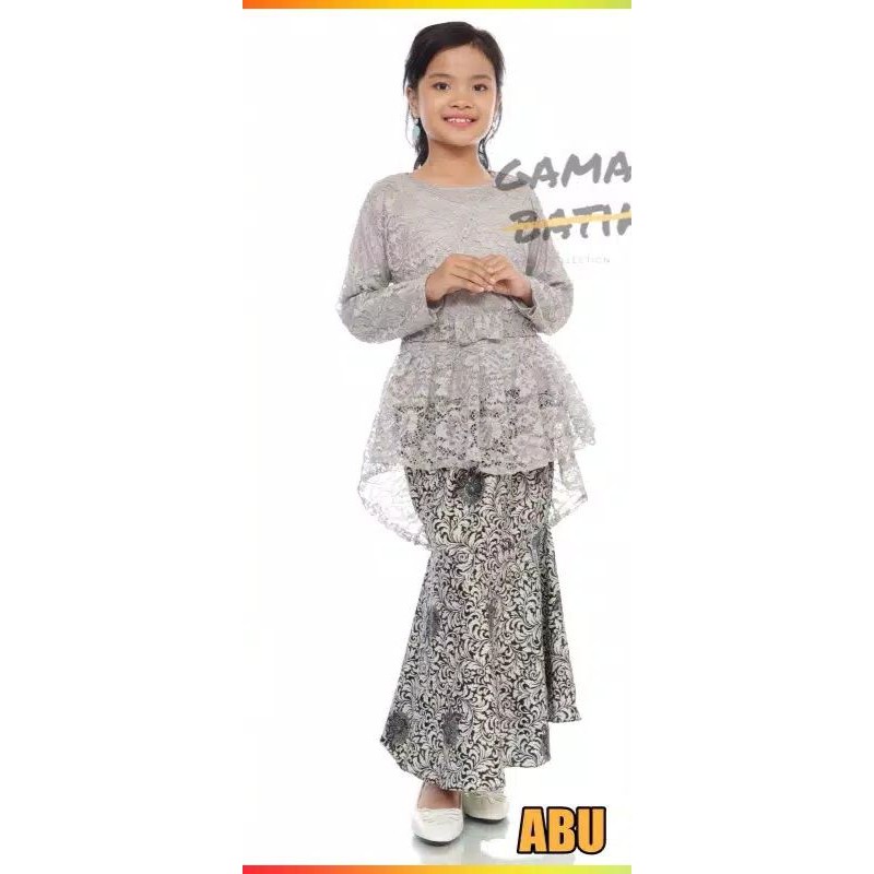 [COD]SETELAN KEBAYA ANAK/AURORA BRUKAT ANAK/KEBAYA LUCU/KEBAYA PESTA