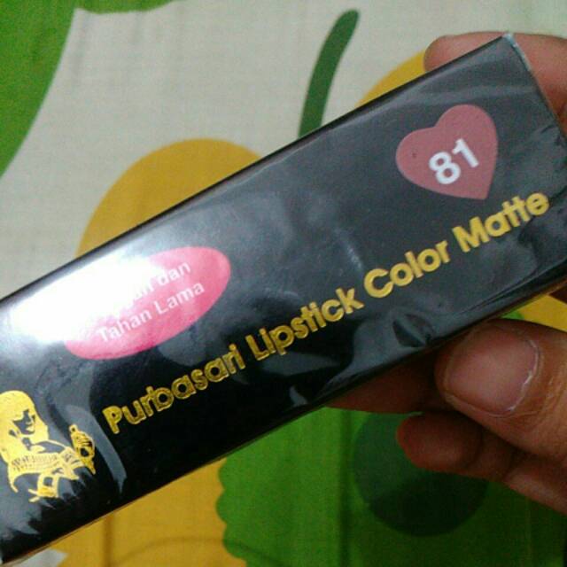 Purbasari matte lipstick no 81