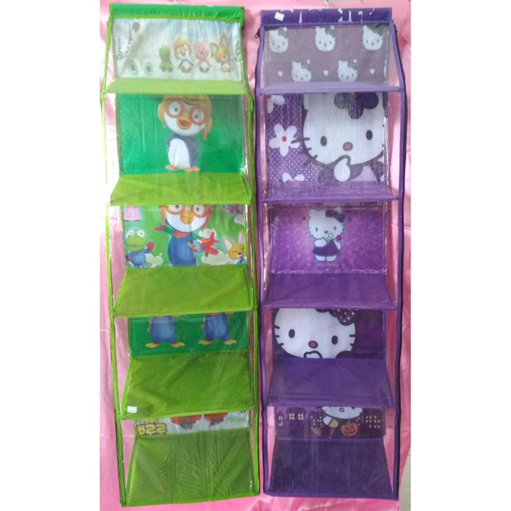 Rak Helm Gantung Plastik Karakter Serbaguna