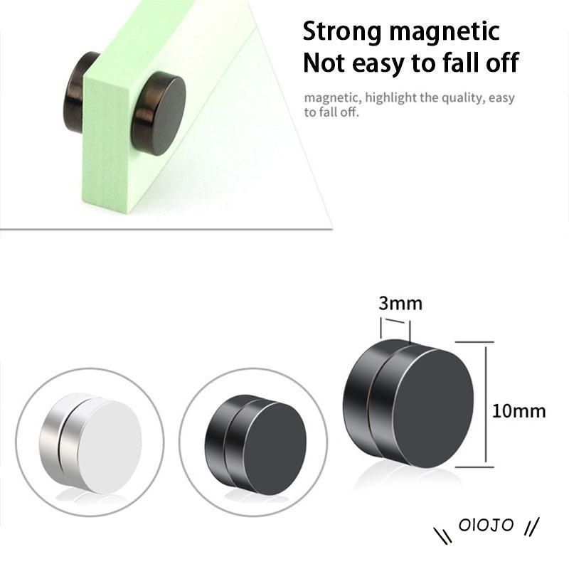 【COD】1 Pcs Versi Korea Anting Magnetik Pria Dan Wanita Non-Berlubang Magnet Mahasiswa Anting-Anting Palsu