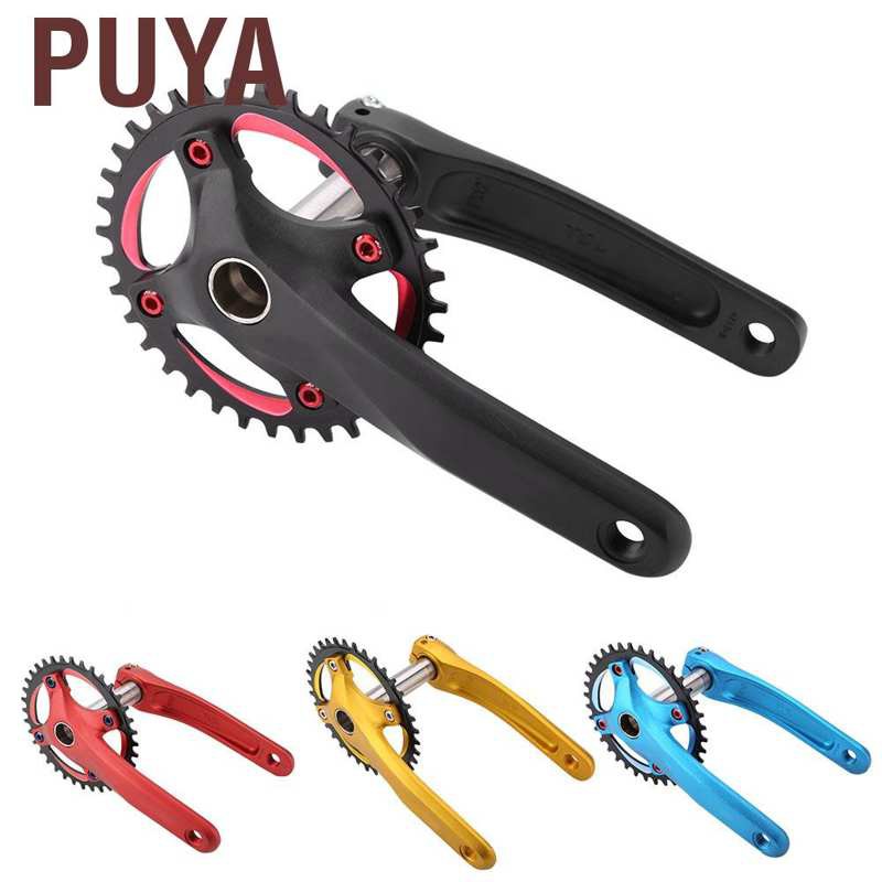 single speed crankset with bottom bracket